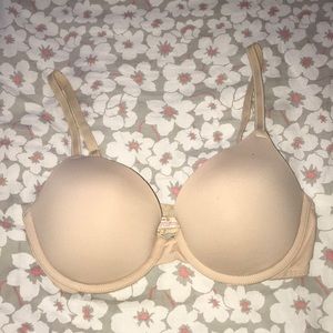 Pink Victoria’s Secret nude push up bra